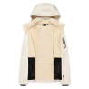 Campagnolo Softshell Ligero Jacket Zip Hood Beige Mujer