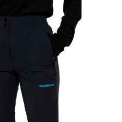 Trangoworld Pantalón Trekking Arches Negro Mujer