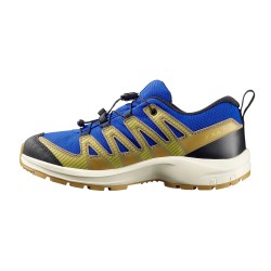 Salomon Zapatilla XA PRO v8 WP Waterproof J Bluing Acid Lime Niño