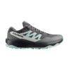 Salomon Zapatilla Trekking Outscape GTX W Gris Verde Asphalt Cleary Aqua Mujer