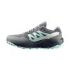 Salomon Zapatilla Trekking Outscape GTX W Gris Verde Asphalt Cleary Aqua Mujer