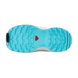 Salomon Zapatilla XA PRO v8 J Gris Azul North Atlantic Metal Blue Niño