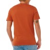 Rip Curl Camiseta Streamline Palmy Tee Naranja Arcilla Oscuro Backed Clay Hombre