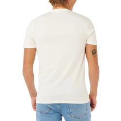 Rip Curl Camiseta Streamline Palmy Tee Blanco Roto Bone Hombre