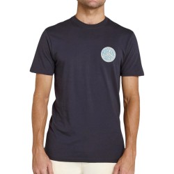 Rip Curl Camiseta Streamline Palmy Tee Azul Oscuro Dark Navy Hombre