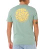 Rip Curl Camiseta Wettie Passage Icon Tee Verde Aloe Hombre