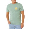Rip Curl Camiseta Wettie Passage Icon Tee Verde Aloe Hombre