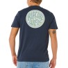 Rip Curl Camiseta Streamline Azul Oscuro Dark Navy Hombre