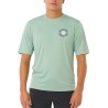 Rip Curl Camiseta Pacific Rinse Circle Verde Aloe Hombre