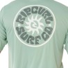 Rip Curl Camiseta Pacific Rinse Circle Verde Aloe Hombre