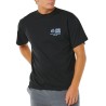Rip Curl Camiseta Pacific Rinse Glass Off Tee Negro Black Hombre
