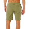 Rip Curl Pantalón corto Casual Boardwalk Phase Nineteen 19" Verde Surplus Green Hombre