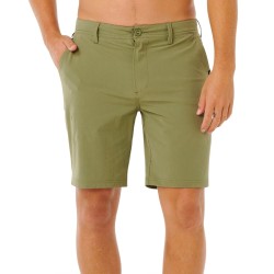 Rip Curl Pantalón corto Casual Boardwalk Phase Nineteen 19" Verde Surplus Green Hombre