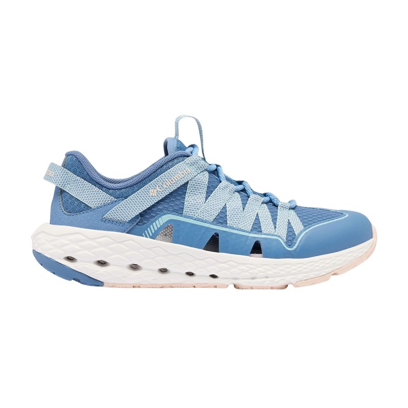 Columbia Zapatilla Trekking Abierta Drainmaker Azul Blue Dusk Mujer