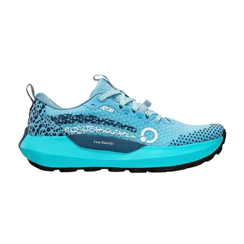 Atom Zapatilla Trail Running Terra V3 Azul Blue Mujer