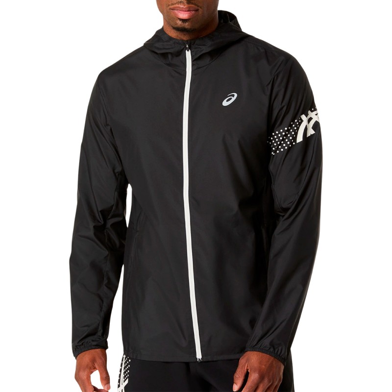 Asics Chaqueta Running Icon Negro Performance Black Hombre