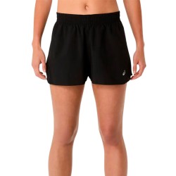 Asics Short Running Core 4In Negro Performance Black Mujer