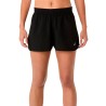 Asics Short Running Core 4In Negro Performance Black Mujer