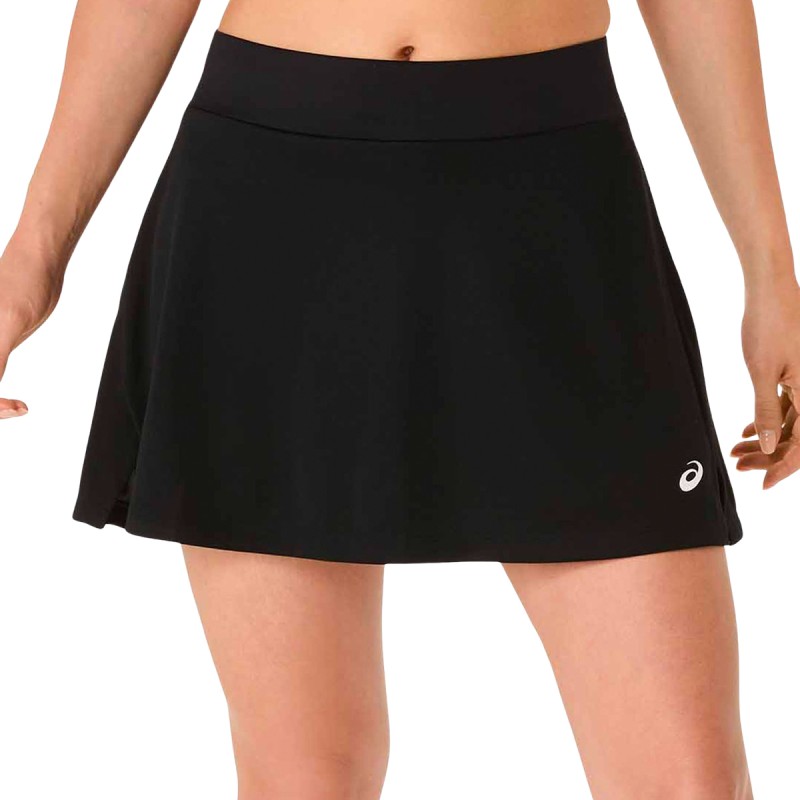 Asics Falda Running Court Skirt Negro Performance Black Mujer
