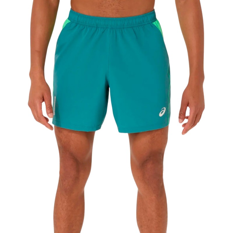 Asics Pantalón Corto Padel Court 7in Verde Misty Pine Hombre