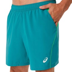 Asics Pantalón Corto Padel Court 7in Verde Misty Pine Hombre