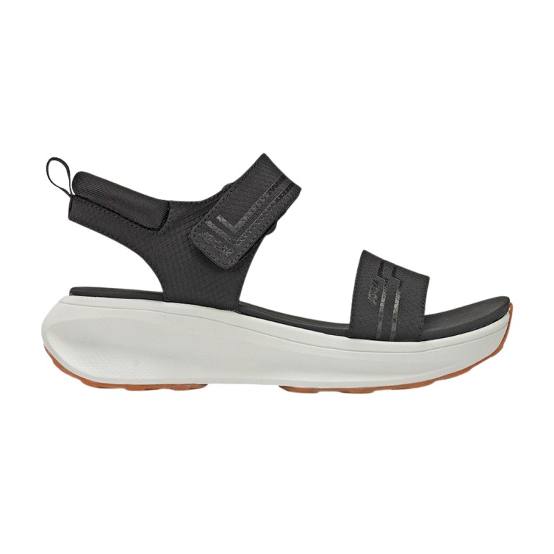 Atom Sandalia Fusion V3 Negro Blanco Black Mujer