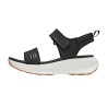 Atom Sandalia Fusion V3 Negro Blanco Black Mujer