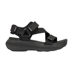 Atom Sandalia Fusion V3 Negro All Black Mujer