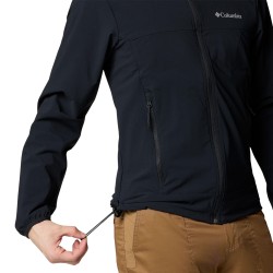 Columbia Softshell Ligero Heather Canyon™ II Negro Black Hombre