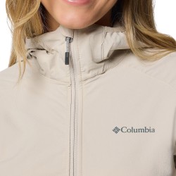 Columbia Softshell Ligero Heather Canyon™ II Beige Dark Stone Mujer