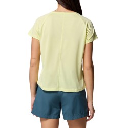 Columbia Camiseta Bogata Bay Amarillo Citron Haze Mujer