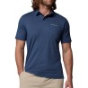 Columbia Polo Parsons Point Azul Jaspeado Collegiate Navy Hombre
