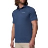 Columbia Polo Parsons Point Azul Jaspeado Collegiate Navy Hombre