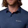 Columbia Polo Parsons Point Azul Jaspeado Collegiate Navy Hombre