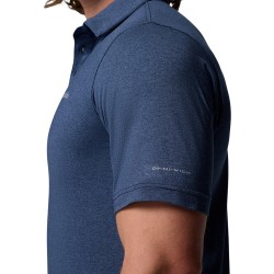 Columbia Polo Parsons Point Azul Jaspeado Collegiate Navy Hombre