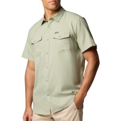 Columbia Camisa Manga Corta Utilizer™ II Verde Claro Safari Hombre