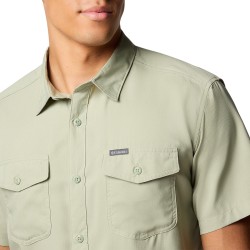 Columbia Camisa Manga Corta Utilizer™ II Verde Claro Safari Hombre