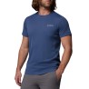 Columbia Camiseta Zero Rules Azul Dark Mountain Hombre