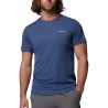 Columbia Camiseta Zero Rules Azul Dark Mountain Hombre