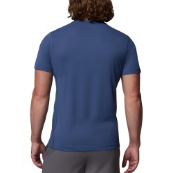 Columbia Camiseta Zero Rules Azul Dark Mountain Hombre