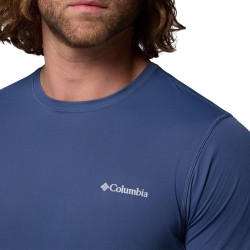 Columbia Camiseta Zero Rules Azul Dark Mountain Hombre