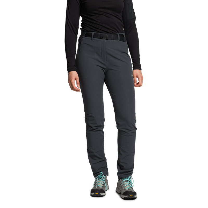 Trangoworld Pantalón Largo Mawson Antracita Mujer