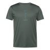 Trangoworld Camiseta Adigo Azul Verdoso Hombre