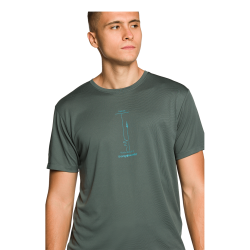 Trangoworld Camiseta Adigo Azul Verdoso Hombre