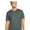 Trangoworld Camiseta Adigo Azul Verdoso Hombre