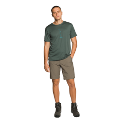 Trangoworld Camiseta Adigo Azul Verdoso Hombre