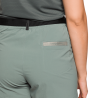 Trangoworld Pantalón Corto Vigur Gris Azulado Mujer