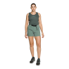 Trangoworld Pantalón Corto Vigur Gris Azulado Mujer