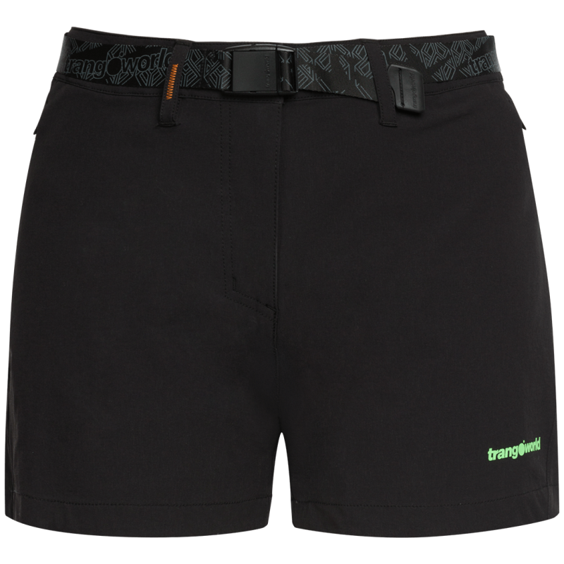 Trangoworld Pantalón Corto Ambert Negro Mujer