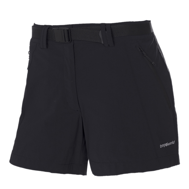Trangoworld Pantalón Corto Gorner Negro Mujer